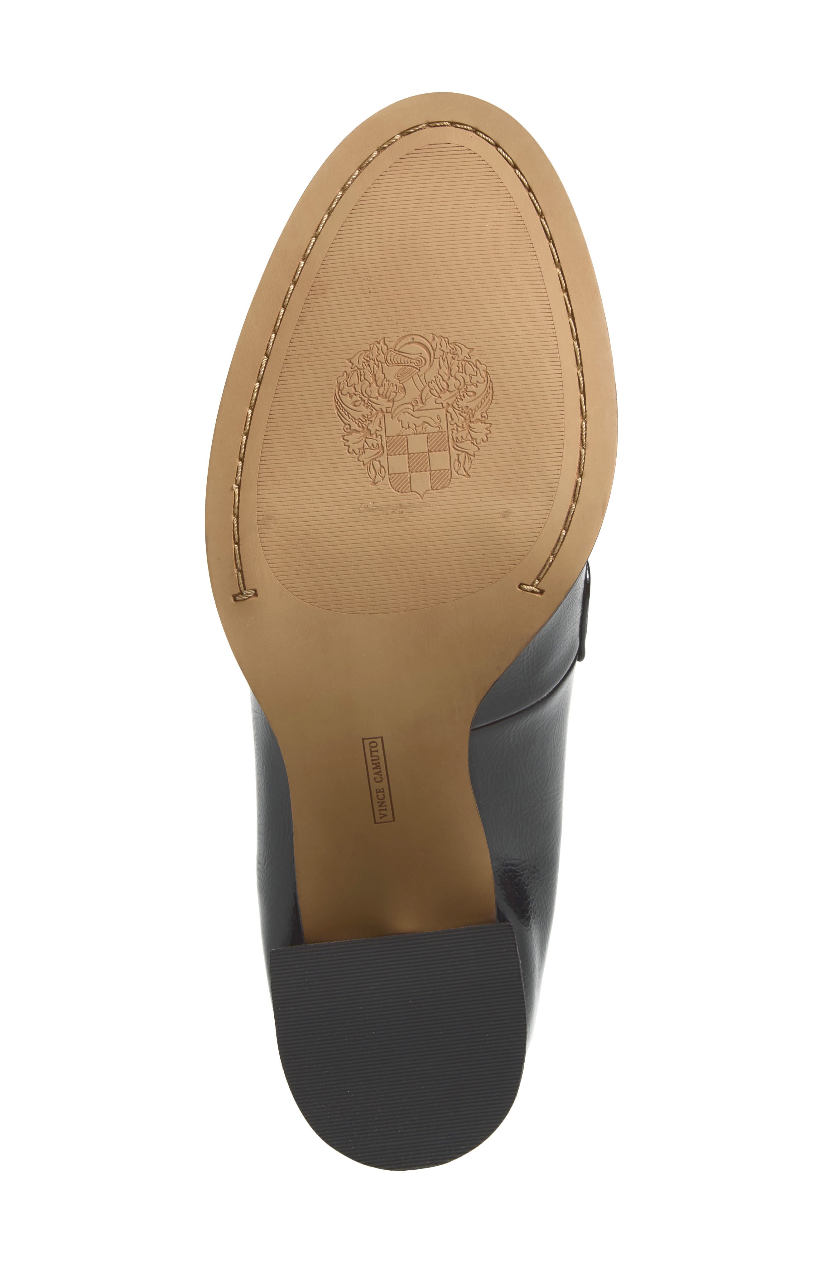Geanna Loafer Pump, Alternate, color, BLACK