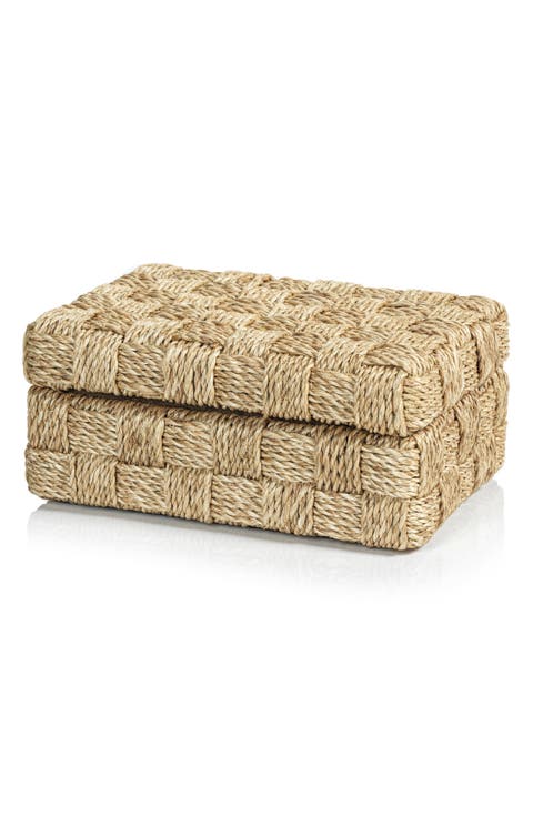 Taranto Abaca Rope Decorative Box