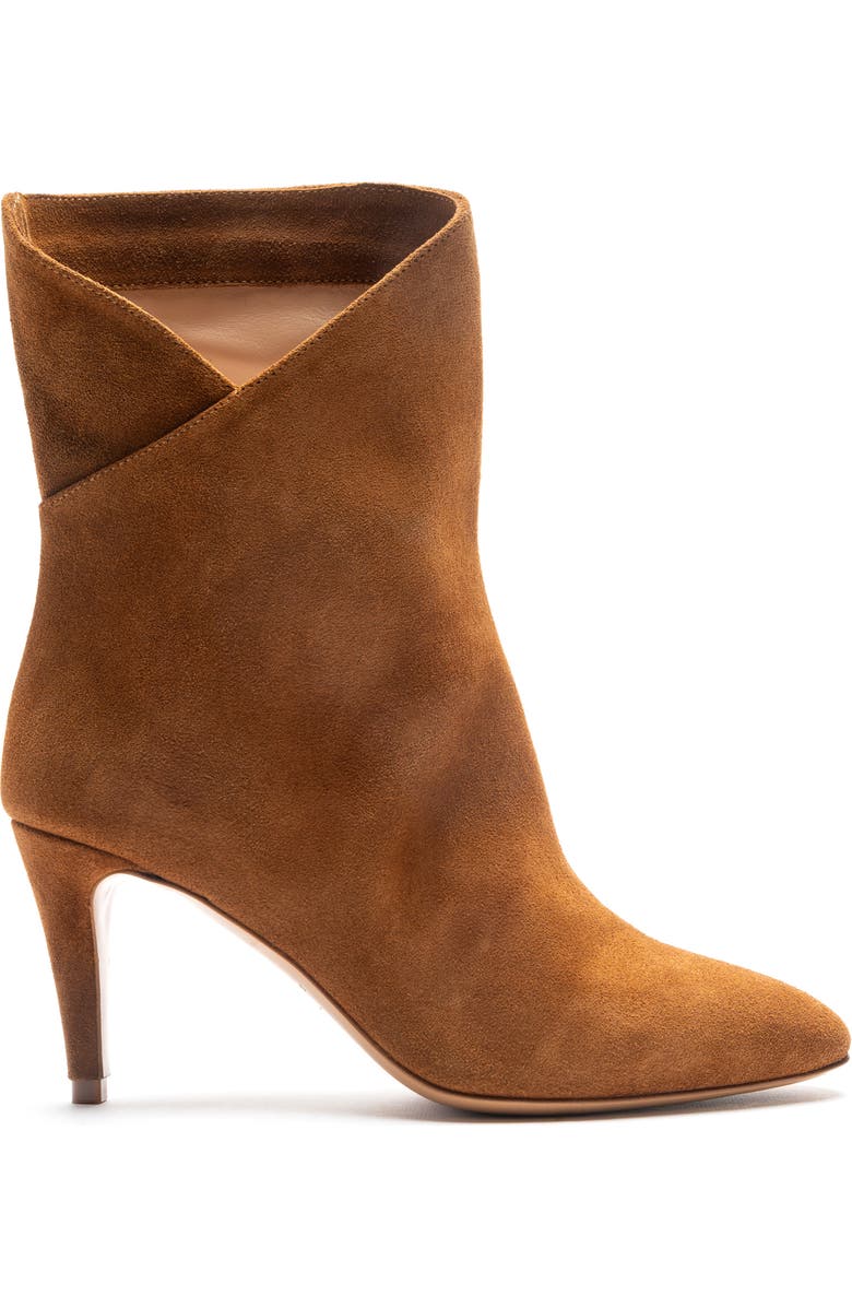 Bruno Magli Pistoia Bootie, Alternate, color, Cognac Suede