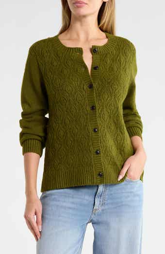 Cozy Button Front Cardigan