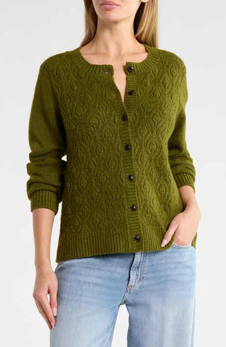 Cozy Button Front Cardigan