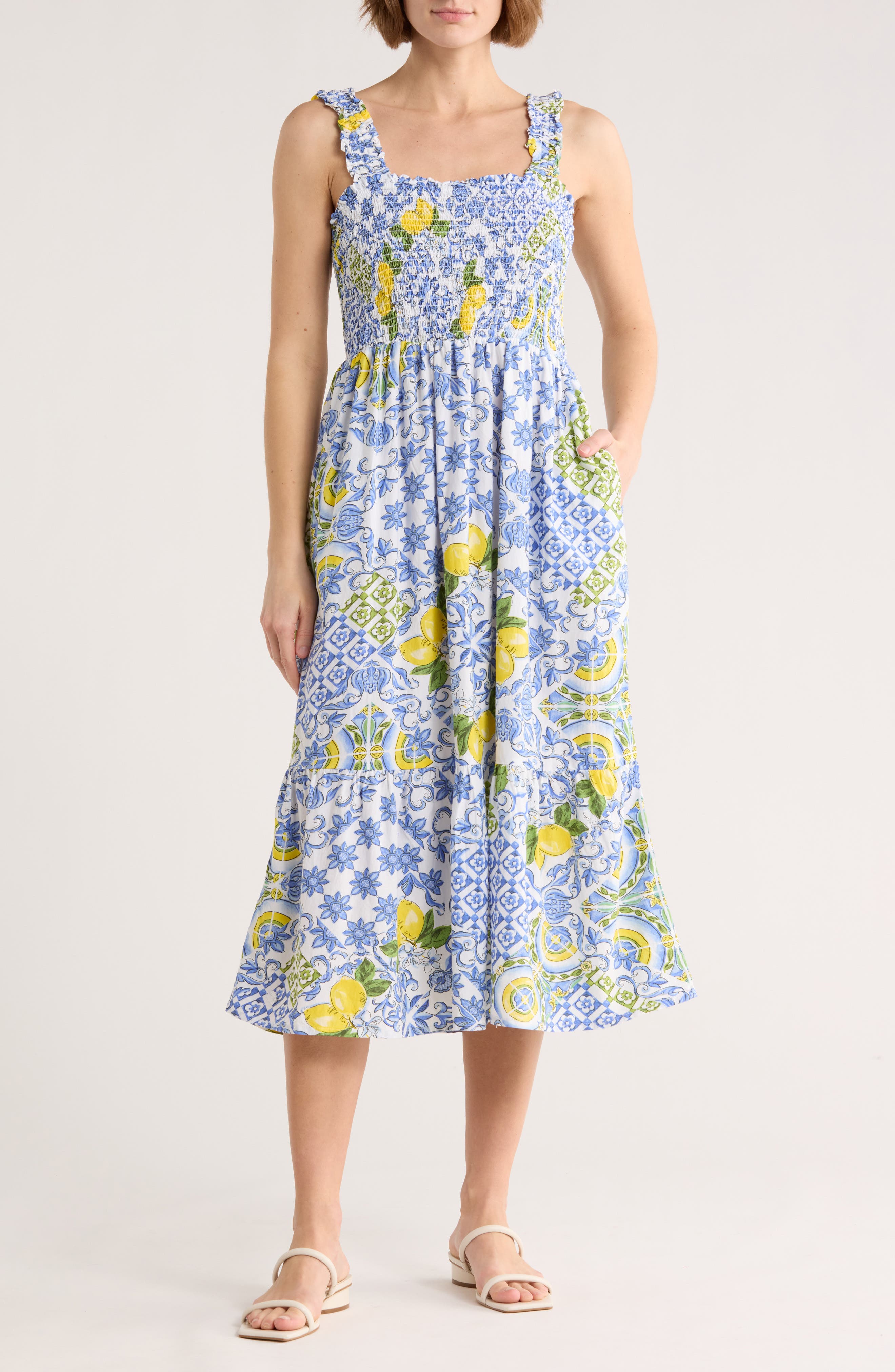 Elissa Print Sundress