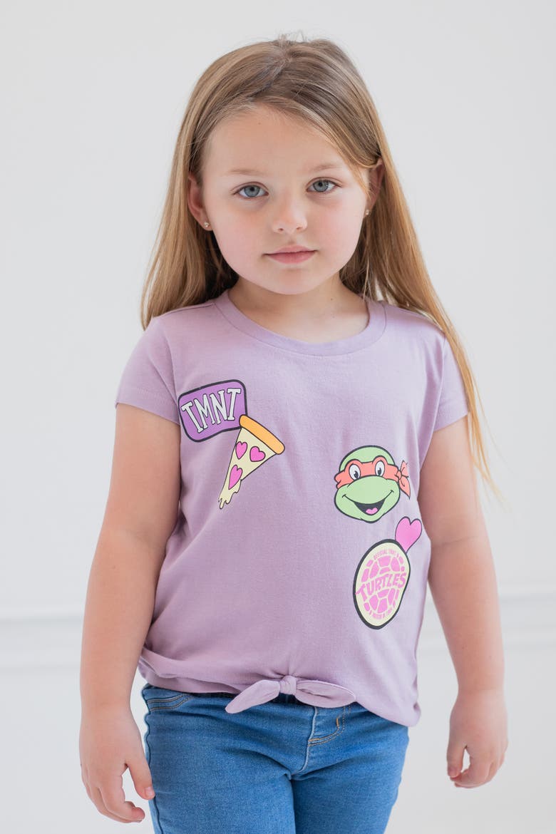 2-Pack Short Sleeve T-Shirts, Alternate, color, Lilac and Teal