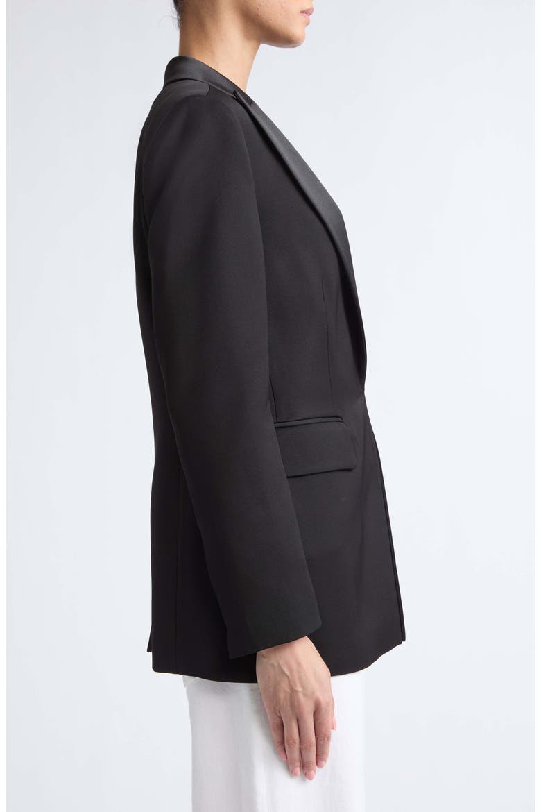 Smoking Jacket, Alternate, color, 22 BLACK
