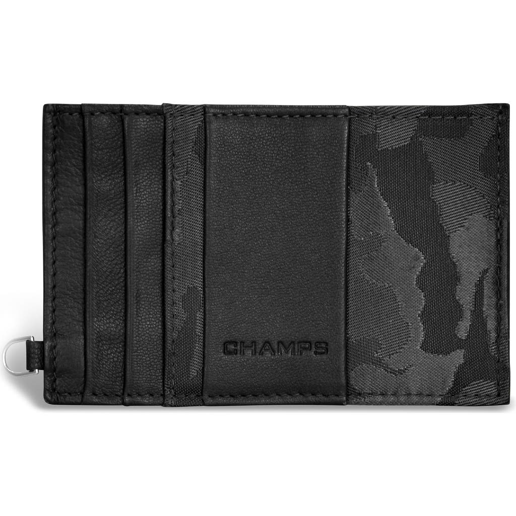 Champs Camo Card Case