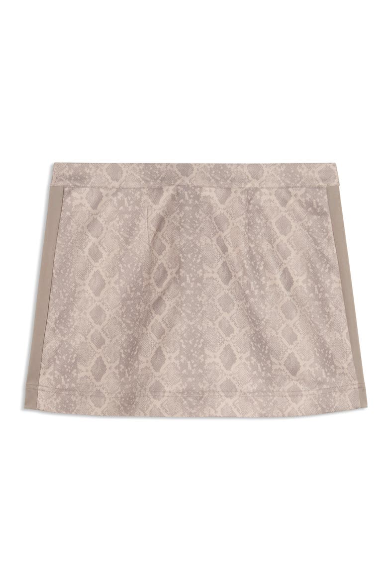 AOP T7 Snake Print Mid Rise Skirt, Alternate, color, MOUSE GRAY