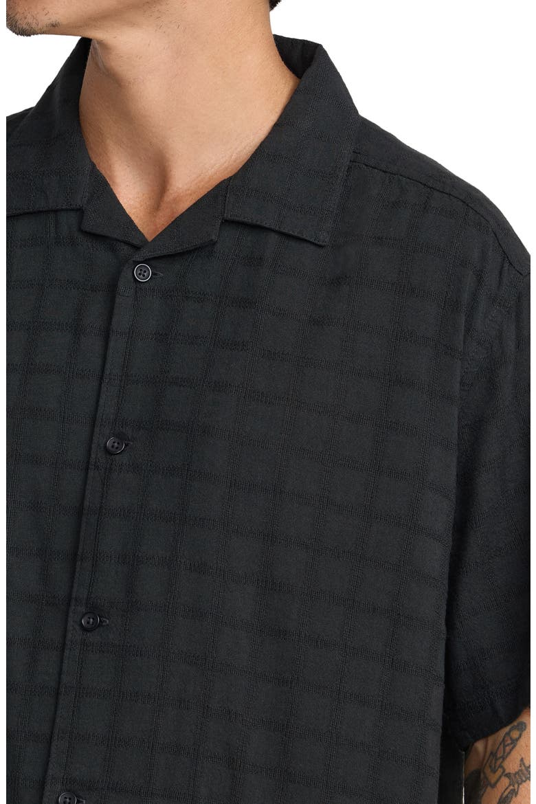 Vacancy Camp Shirt, Alternate, color, PIRATE BLACK