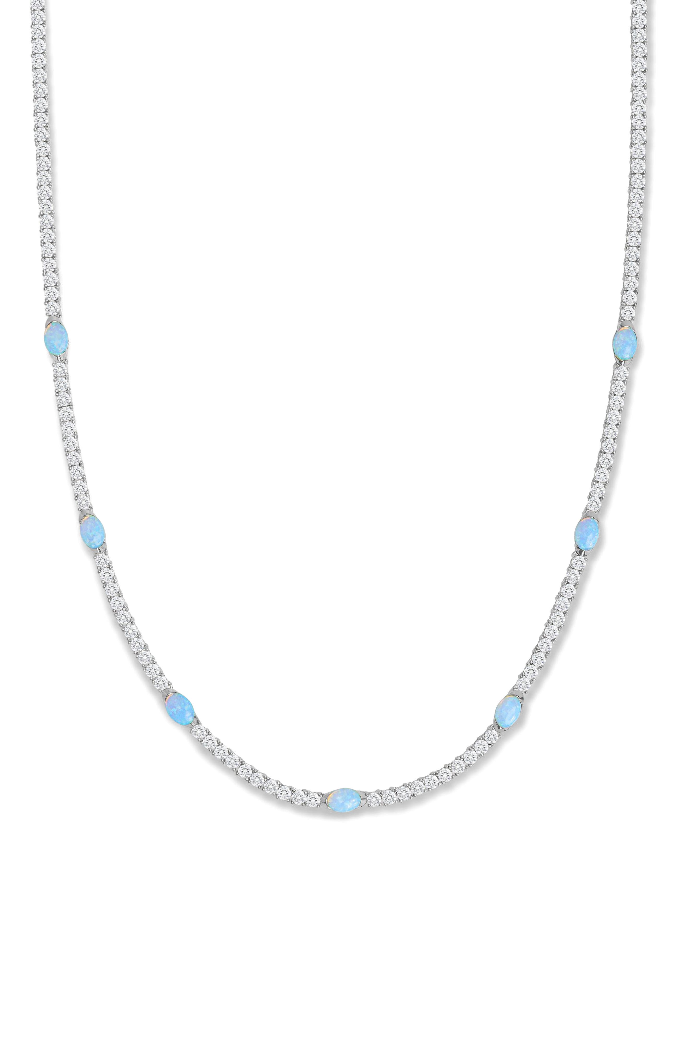 selected SILVER-BLUE OPAL