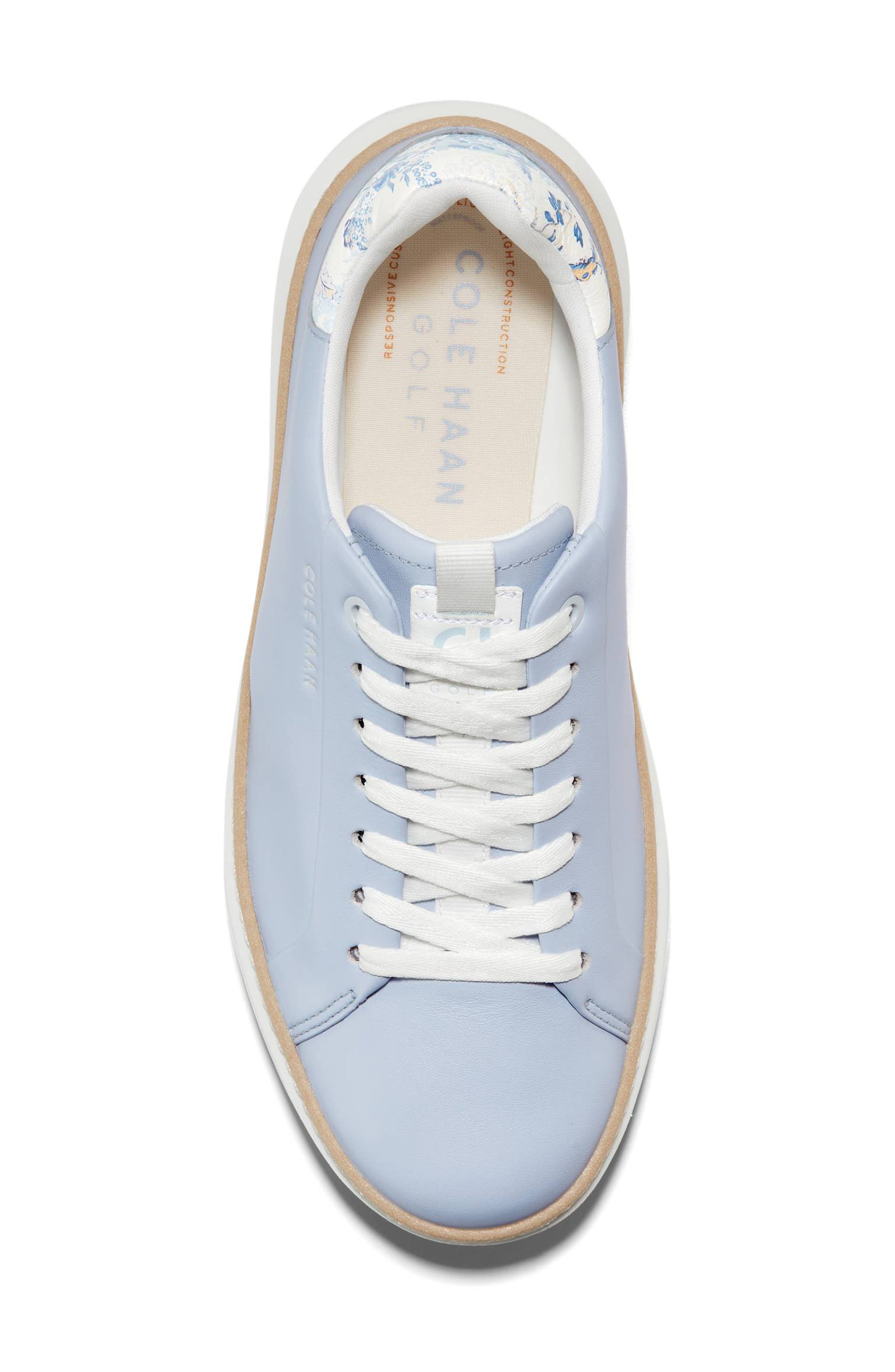 GrandPro Topspin Golf Shoe, Alternate, color, HEATHER GREY/ SESAME/ WHITE