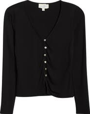 PacSun Shelby Button-Up Knit Top