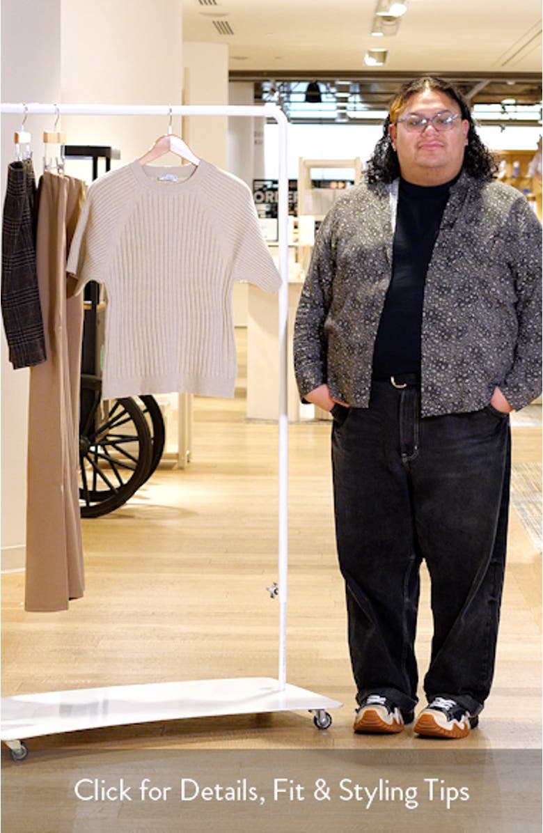 Sera Raglan Sleeve Rib Sweater, sales video thumbnail