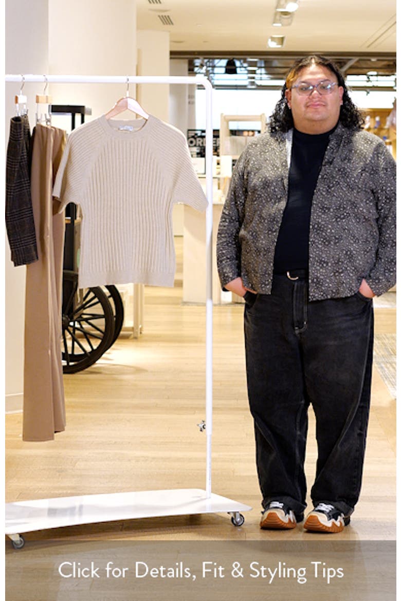 Sera Raglan Sleeve Rib Sweater video