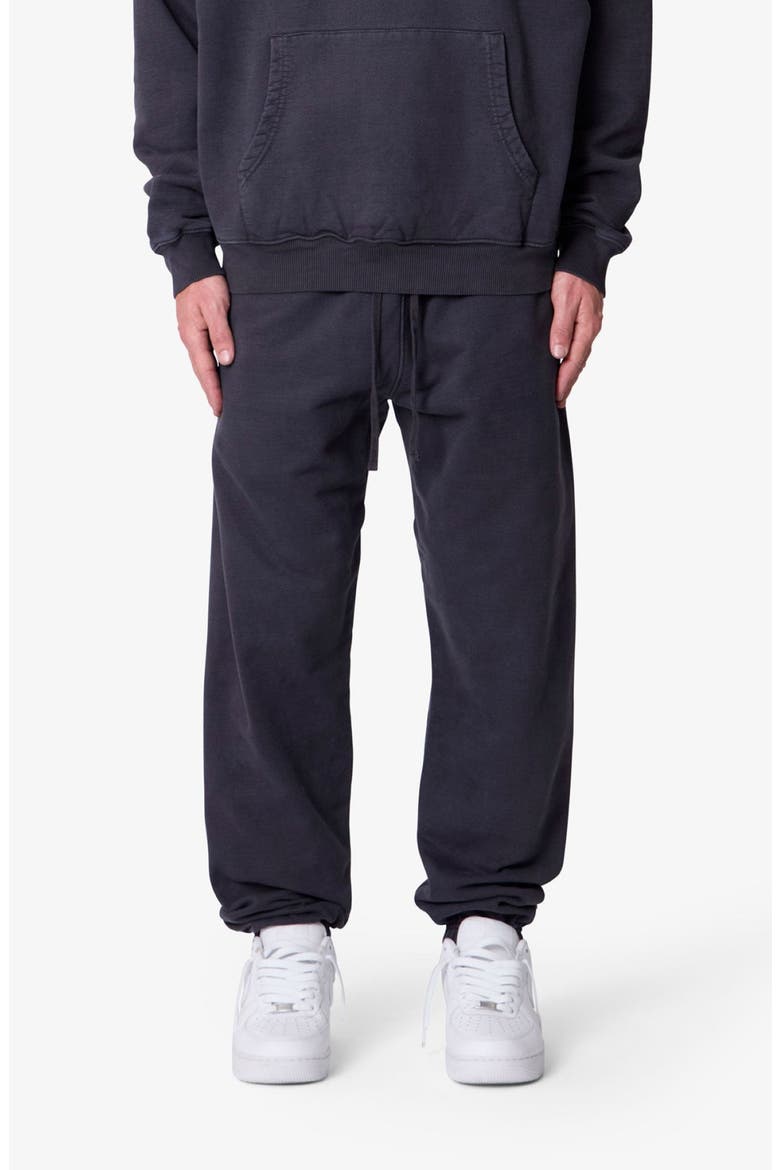Heavy Basic Joggers, Main, color, WASHED BLACK