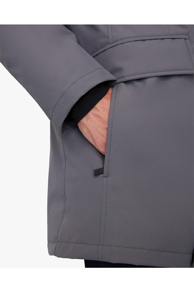 CHAMPLAIN | Hooded Down Winter Jacket, Alternate, color, Steel Grey