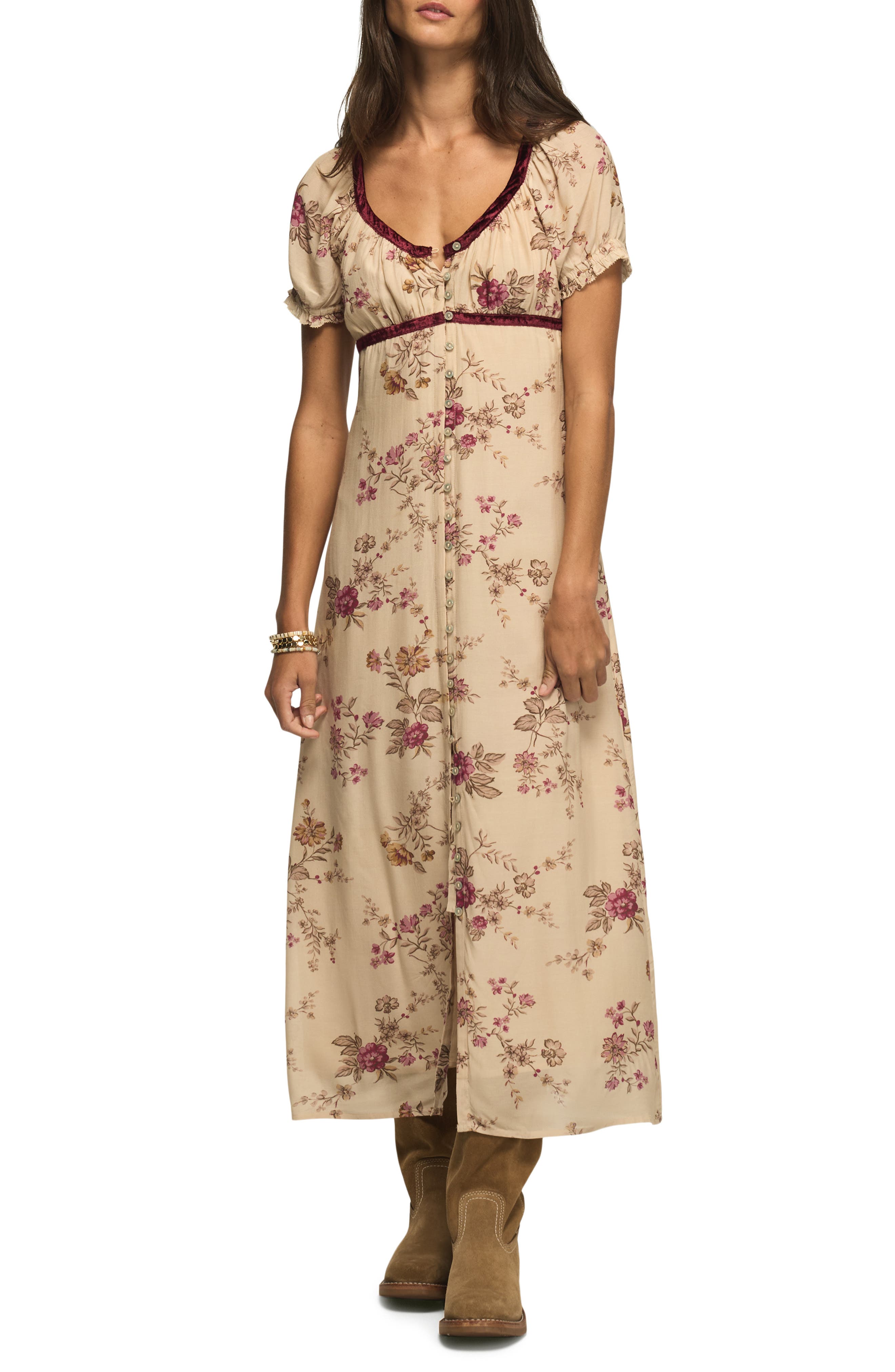 selected CREAM VINTAGE FLORAL