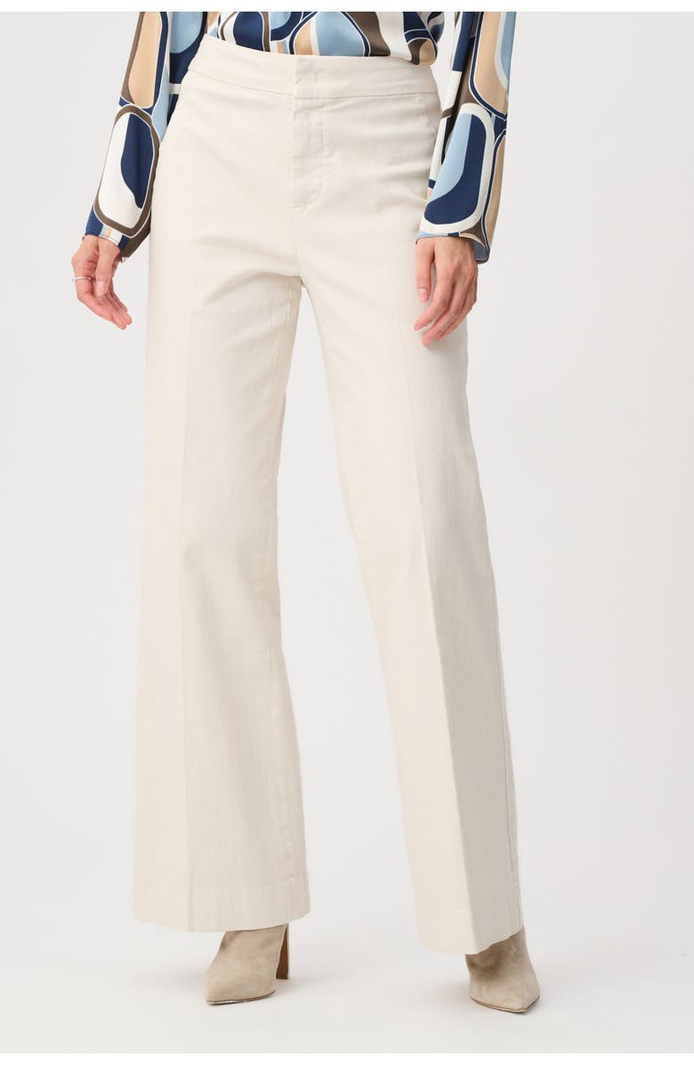 Joseph Ribkoff Stretch Denim High-Rise Wide Leg Jeans, Main, color, Birch