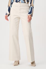 Joseph Ribkoff Stretch Denim High-Rise Wide Leg Jeans