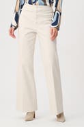 Joseph Ribkoff Stretch Denim High-Rise Wide Leg Jeans