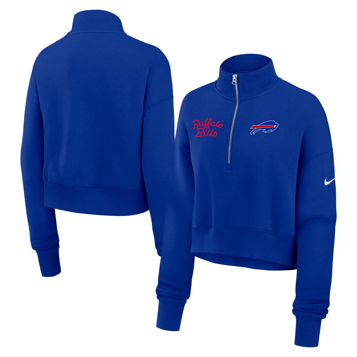 buffalo bills nike quarter zip