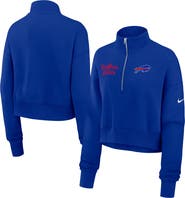 Nike Women's Nike Royal Buffalo Bills Primetime Phoenix Half-Zip Sweatshirt