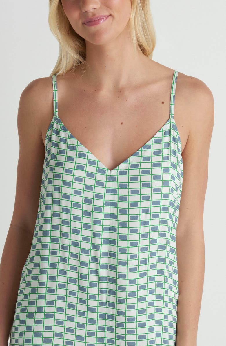 Hurley Venice Check Jumpsuit, Alternate, color,