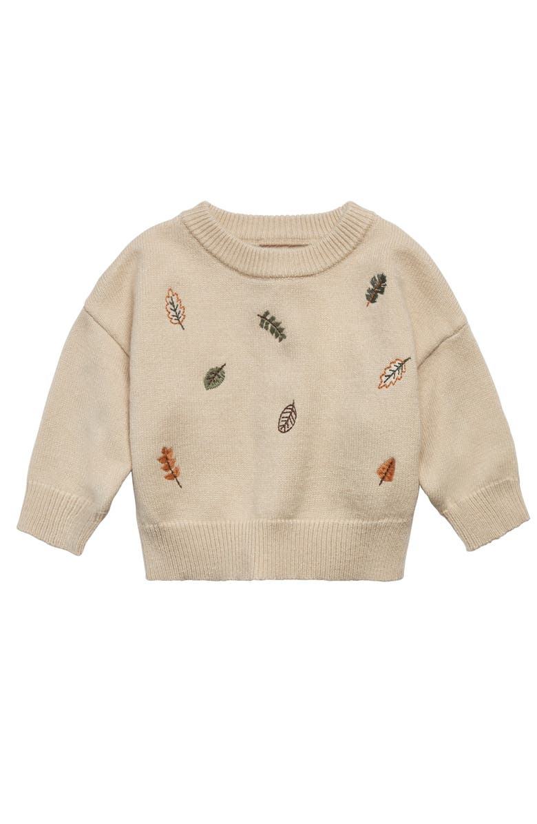 Modern Moments<sup>™</sup> by Gerber Embroidered Sweater, Main, color, Leaves