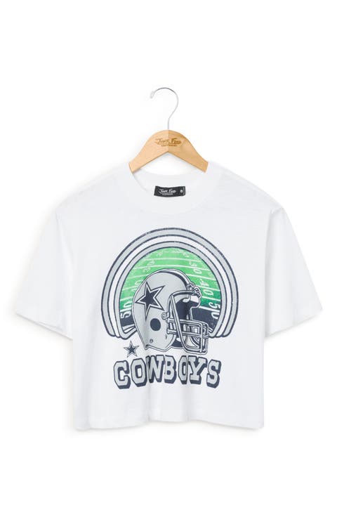 Cowboys Game Time Graphic Crop T-Shirt