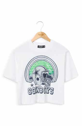 Cowboys Game Time Graphic Crop T-Shirt