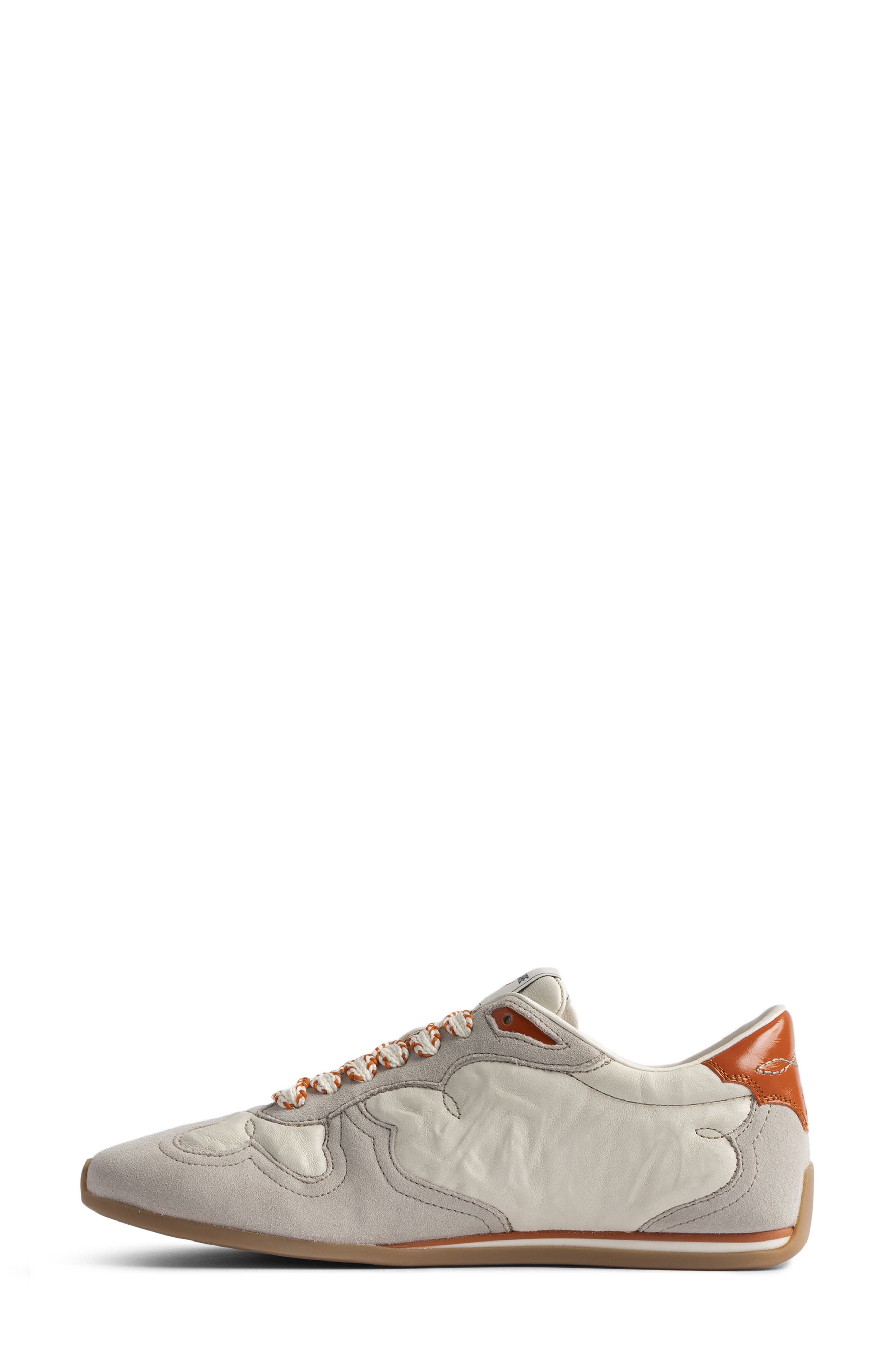 Dance Lace-Up Sneaker, Alternate, color, ICE