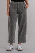 KUT from the Kloth Ashton High Waist Crop Wide Leg Barrel Jeans