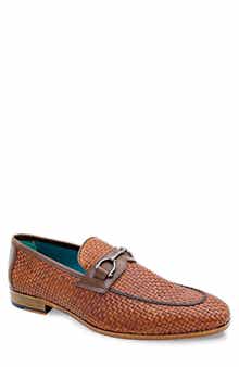 Mezlan Salva Bit Ornament Leather Loafer