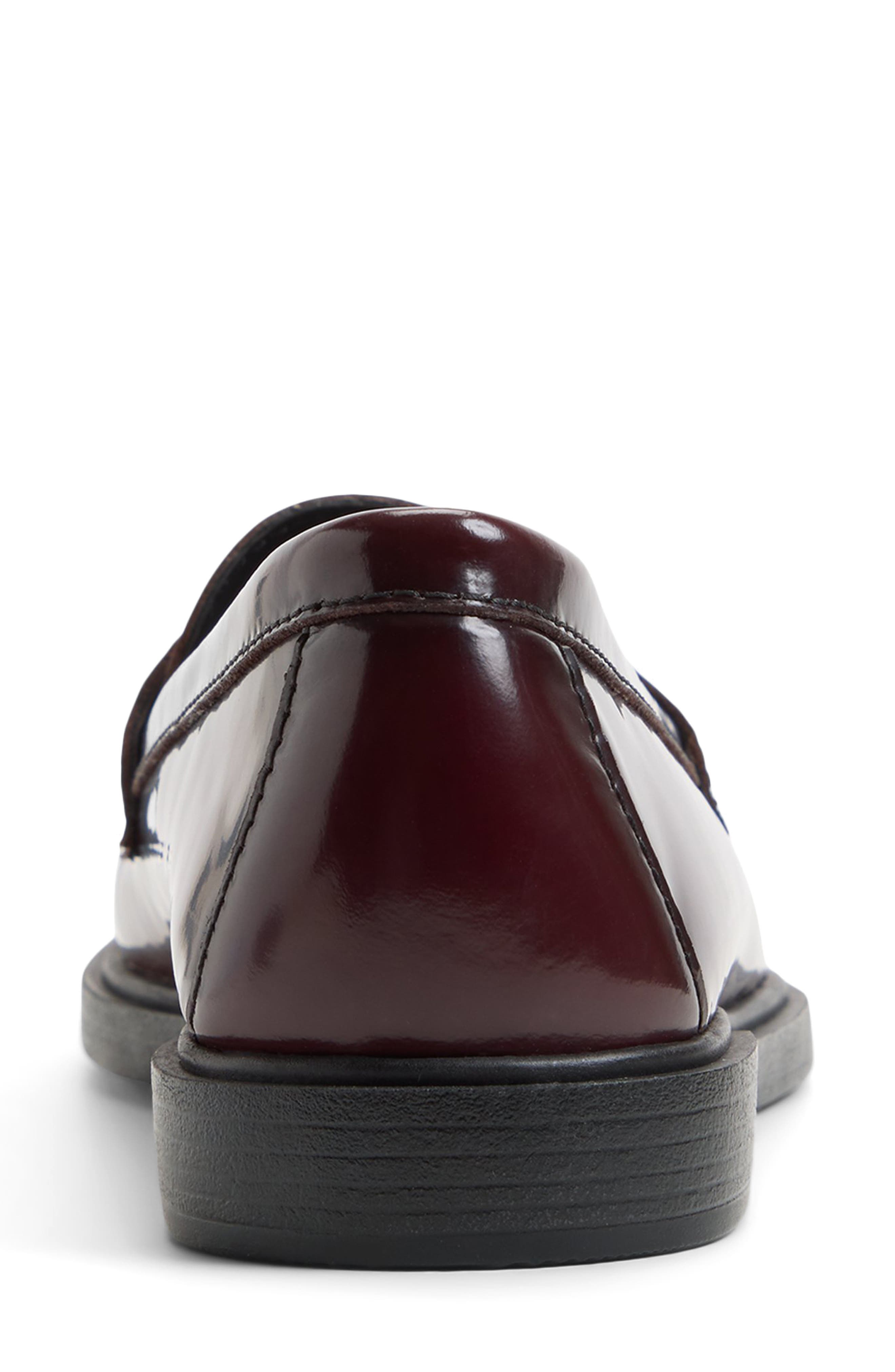 Wren Penny Loafer, Alternate, color, WINE