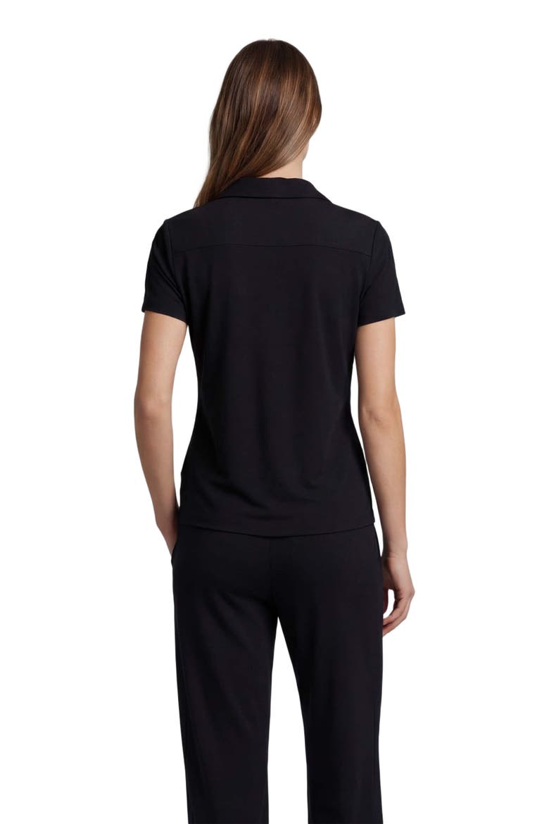 Womens Button-Up Shirt, Alternate, color, BLACK