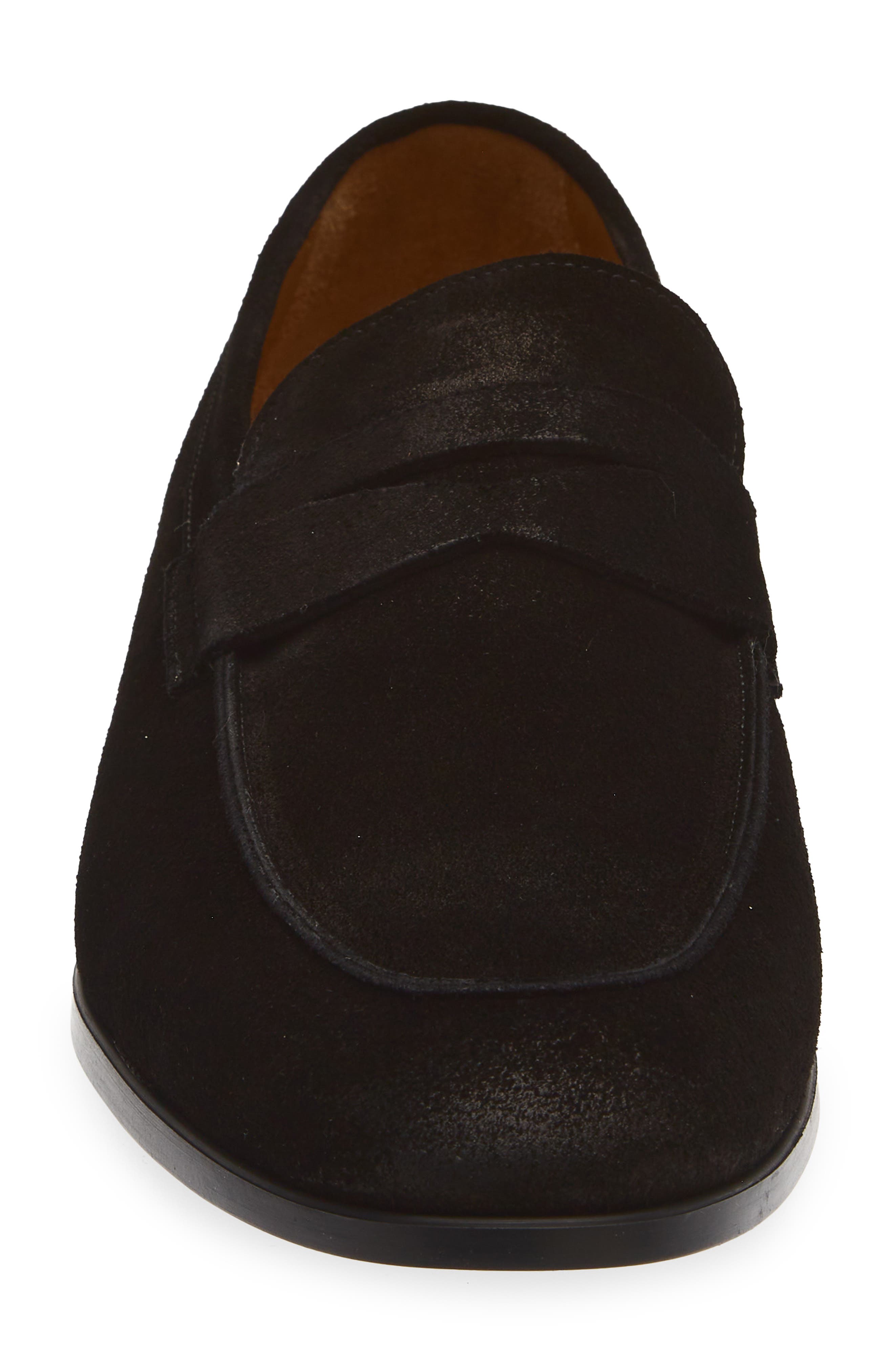 Mark Penny Loafer, Alternate, color, SUEDE SPORT BLACK