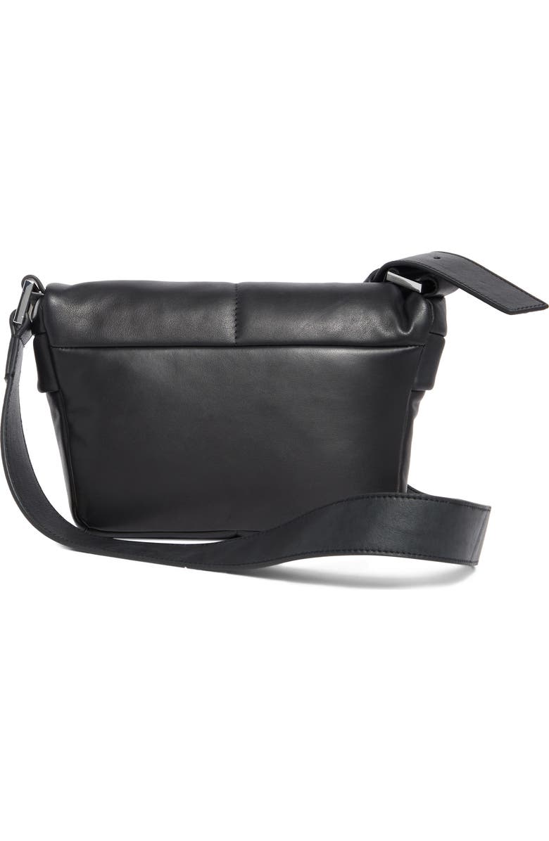 AllSaints Colette Leather Crossbody Bag, Alternate, color,