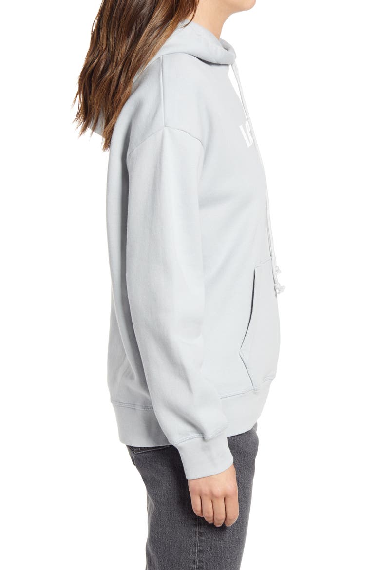 Levi's® Women's Retro Graphic Hoodie, Alternate, color, HOODIE NEW LOGO II PEARL GRAY