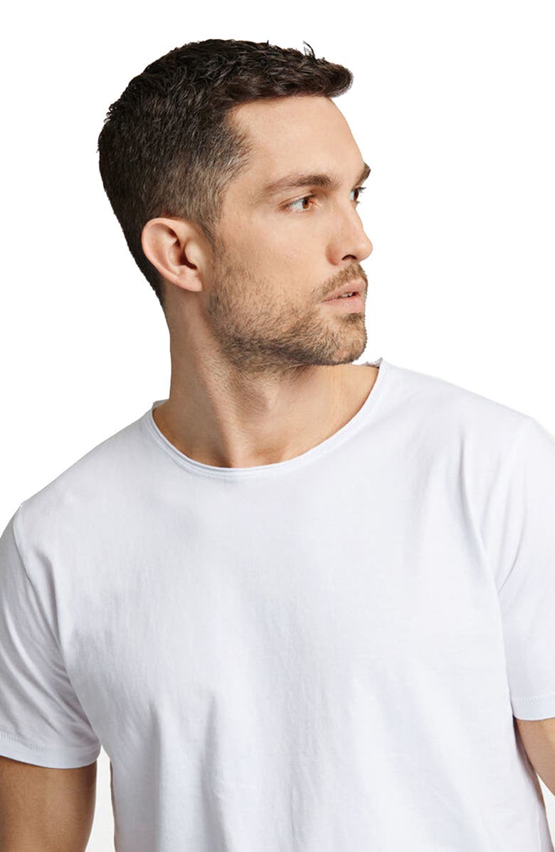 LINDBERGH Garment Dyed Cotton T-Shirt, Alternate, color, 