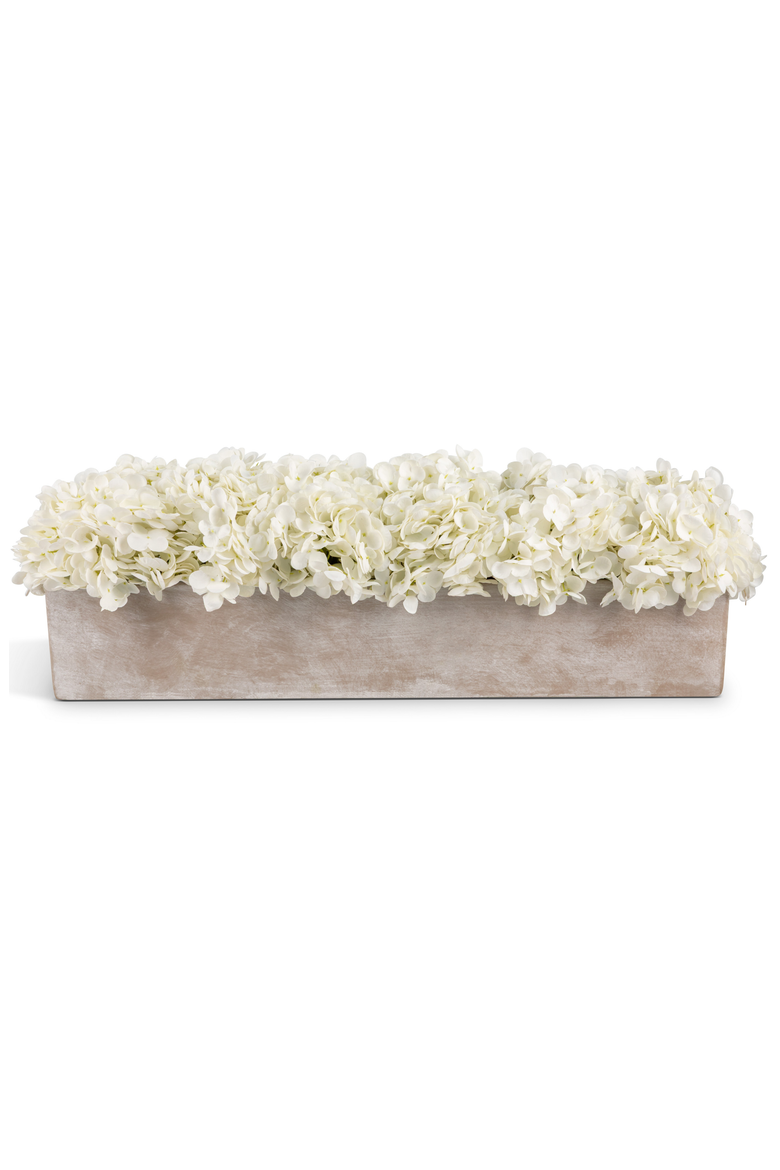 Bellamy Hydrangea Arrangement, Main, color, 24" Snow