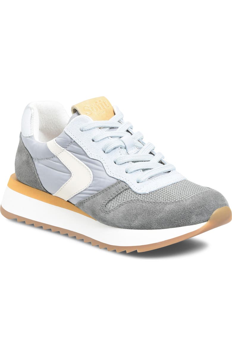 Söfft Janey Sneaker, Main, color, Cloud Blue/ Yellow Multi