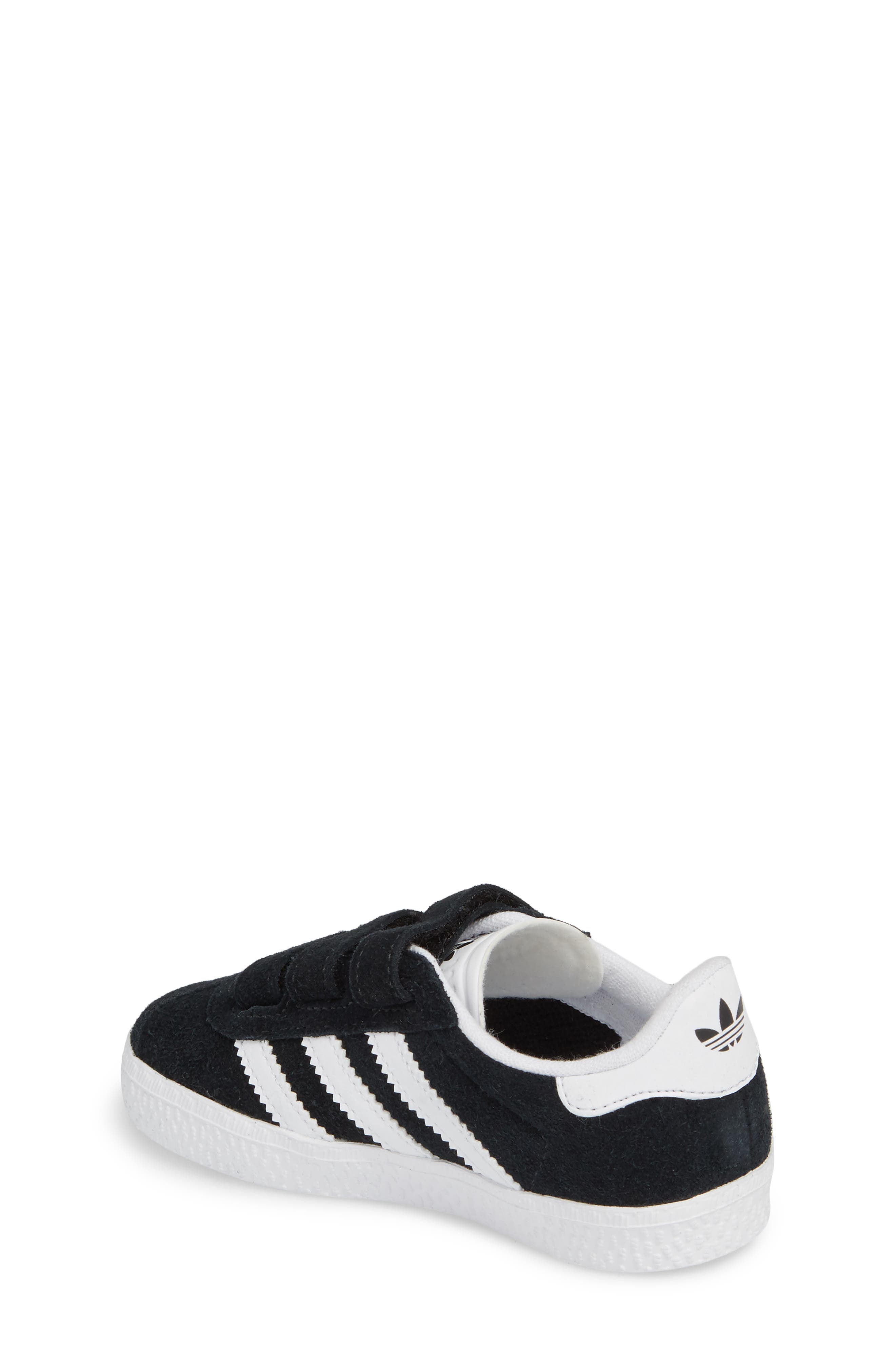 adidas Gazelle Sneaker, Alternate, color, Cblack/Ftw