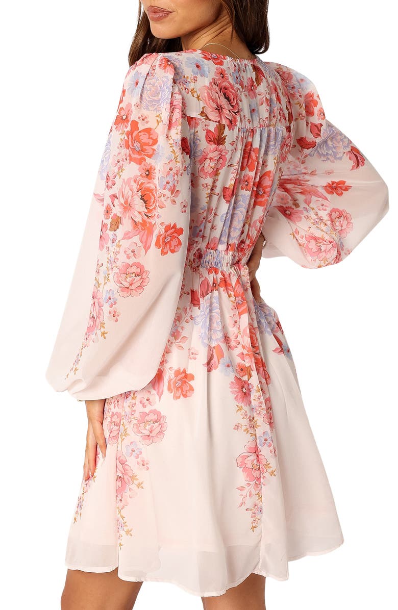 Hattie Floral Print Long Sleeve Dress