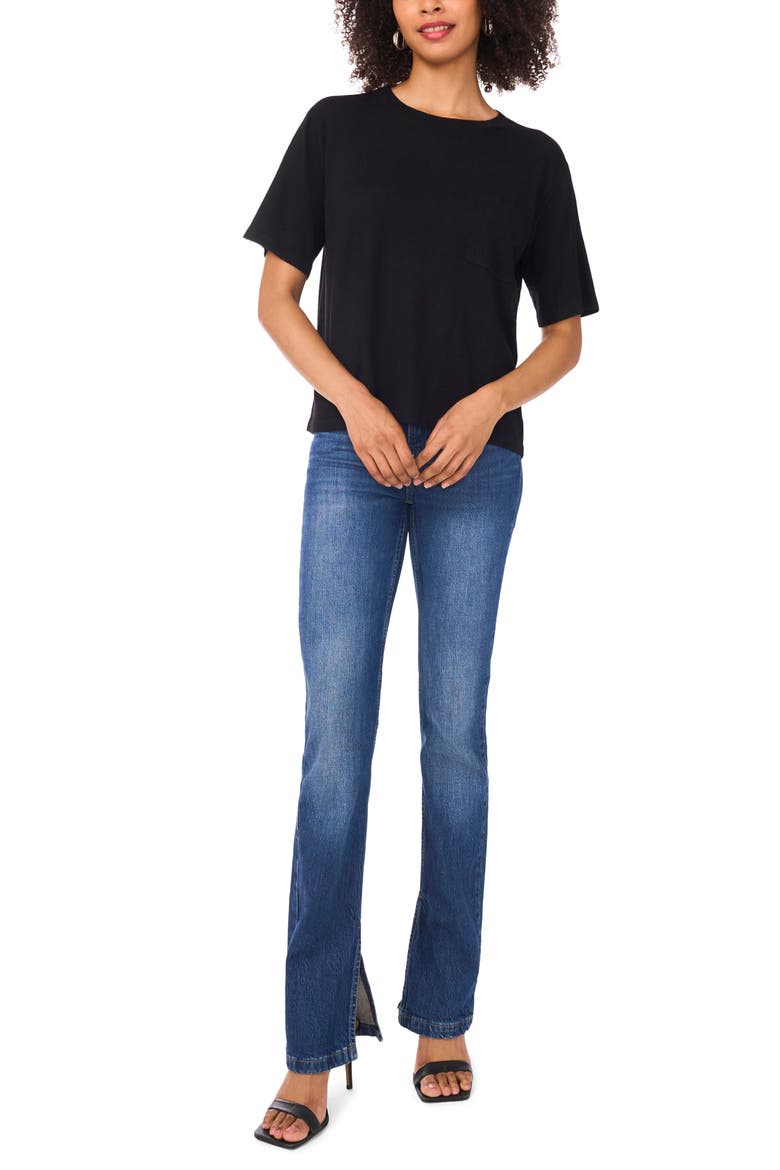 Pocket T-Shirt, Alternate, color, RICH BLACK