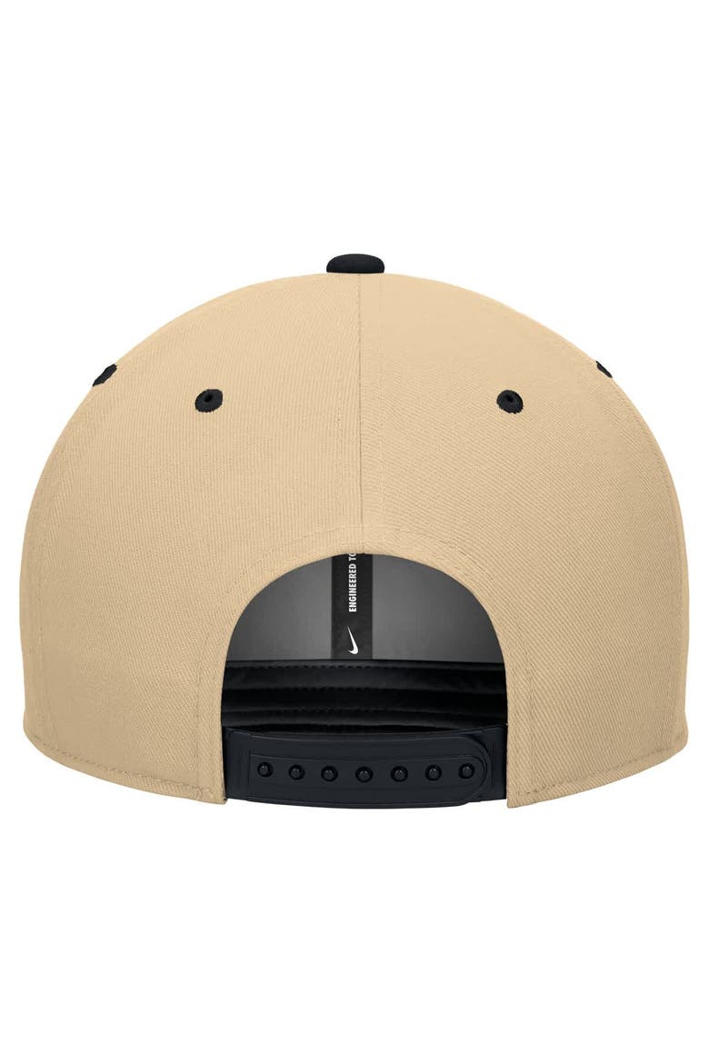 Men's Nike White/Gold Purdue Boilermakers Pro Performance Snapback Hat, Alternate, color, White