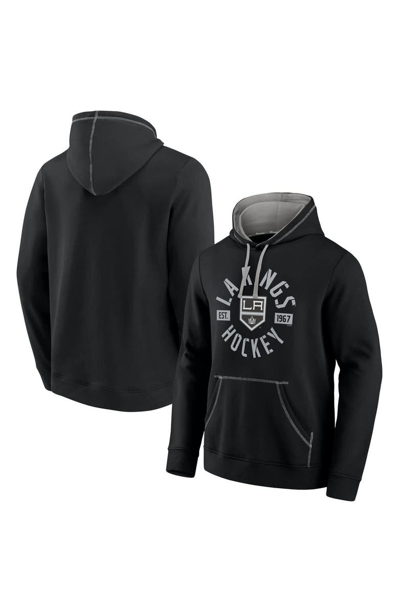 FANATICS Men's Fanatics Black Los Angeles Kings Score In Pullover Hoodie, Main, color, Black