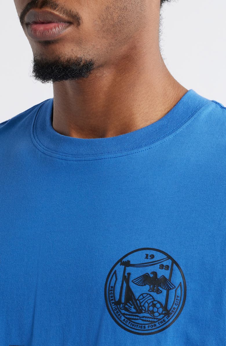 HONOR THE GIFT Inner City Parks Graphic T-Shirt, Alternate, color, Blue