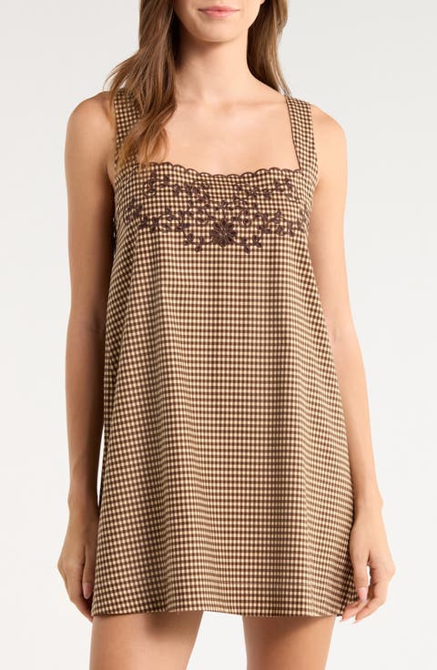 Poppy Embroidered Sleep Dress