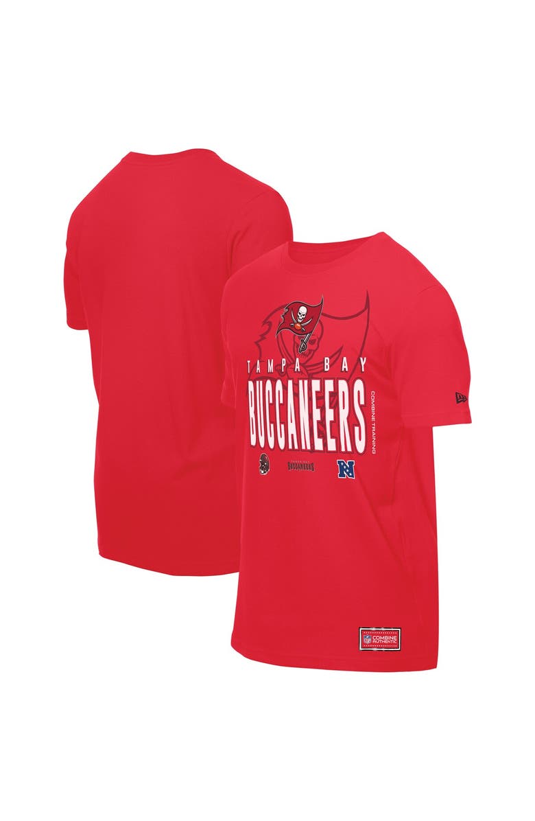 New Era Men's New Era  Red Tampa Bay Buccaneers 2025 NFL Training Camp T-Shirt, Main, color, Red