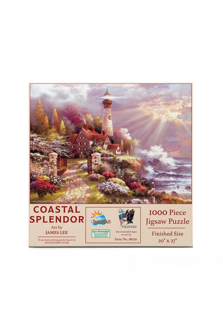 Coastal Splendor 1000 piece Jigsaw Puzzle for Adults, Alternate, color, Multicolor