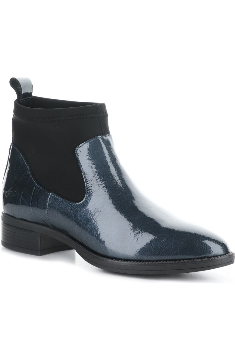 Bos. & Co. Alike Waterproof Bootie, Main, color, Blue/ Black
