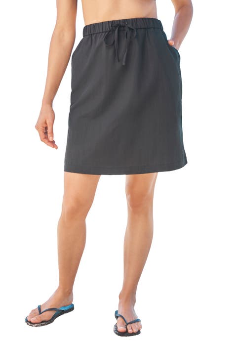 Taslon® Cover Up Skirt